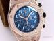 Audemars Piguet Royal Oak Rose Gold Blue Chronograph Dial Mens Watch Replica For Sale (3)_th.jpg